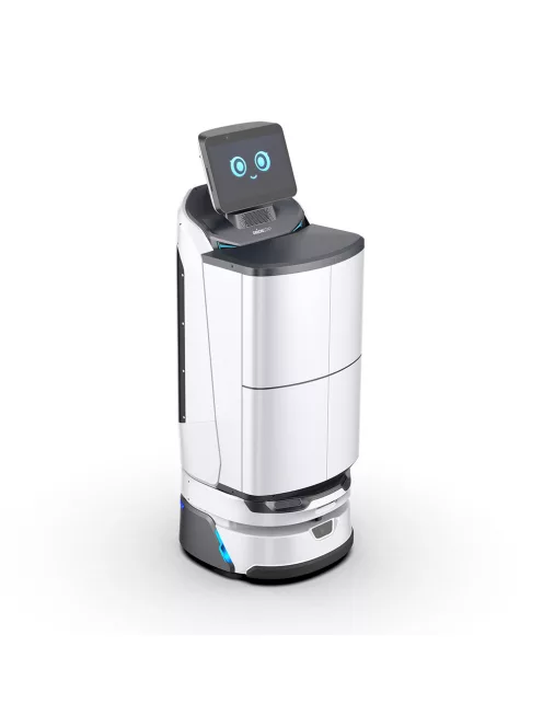 ORIONSTAR LUCKIBOT PRO AUTODOOR - A.i. Driven Secure and Hygienic Autonomous Delivery Robot With Auto Doors