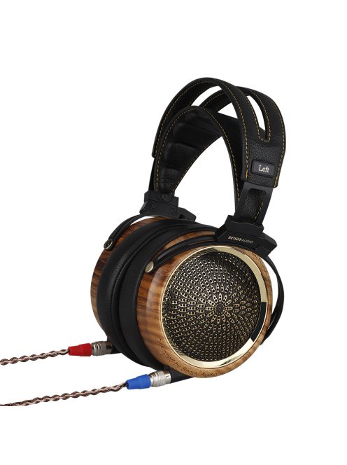 SENDY AUDIO PEACOCK - High-End Open-Back Planar Headphone - Zebrawood