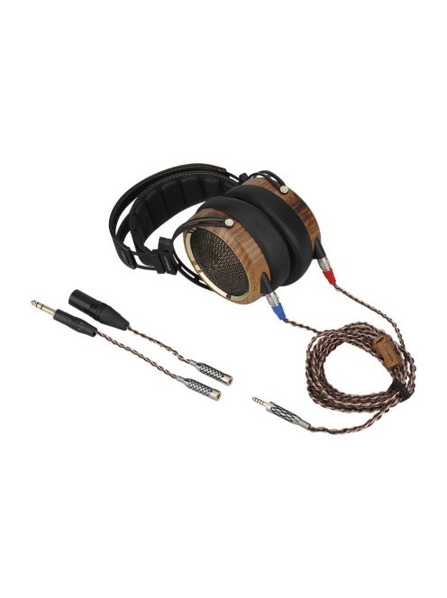 SENDY AUDIO PEACOCK - High-End Open-Back Planar Headphone - Zebrawood