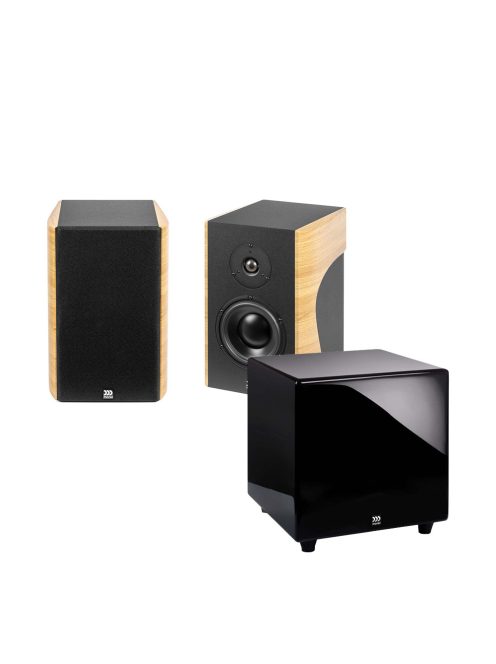 MOREL AVYRA 622 OAK + MOREL SUB 10X BLACK PACKAGE