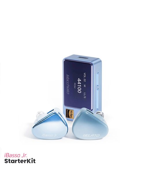 IBASSO JR MACCHIATO + IBASSO JR GELATO BLUE PACKAGE