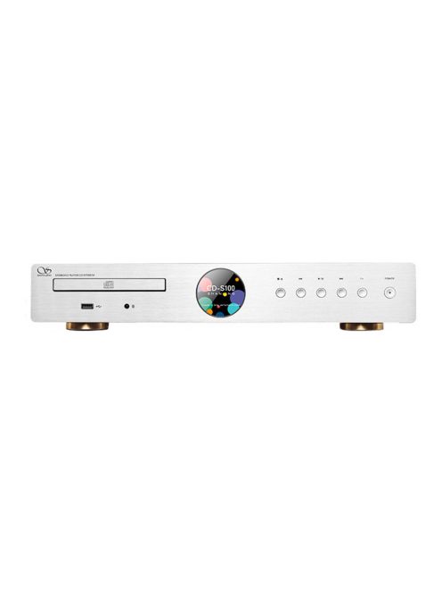 SHANLING CD-S100 V25 - Desktop CD Player and DAC WiFi Bluetooth 5 aptX HD LDAC 32bit 768kHz DSD512 - Silver