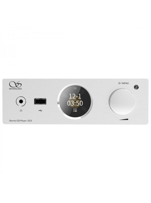 SHANLING EC3 - Desktop CD Player DAC and Headphone Amplifier Bluetooth 5 aptX HD LDAC 32bit 384kHz DSD256 - Silver