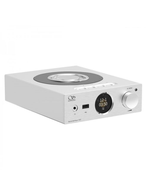 SHANLING EC3 - Desktop CD Player DAC and Headphone Amplifier Bluetooth 5 aptX HD LDAC 32bit 384kHz DSD256 - Silver
