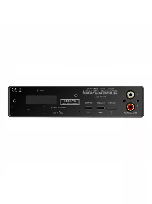 SHANLING EC MINI - Desktop and Portable CD Player and DAP Bluetooth 5 aptX HD LDAC MQA-CD 32bit 384kHz DSD256 - Black