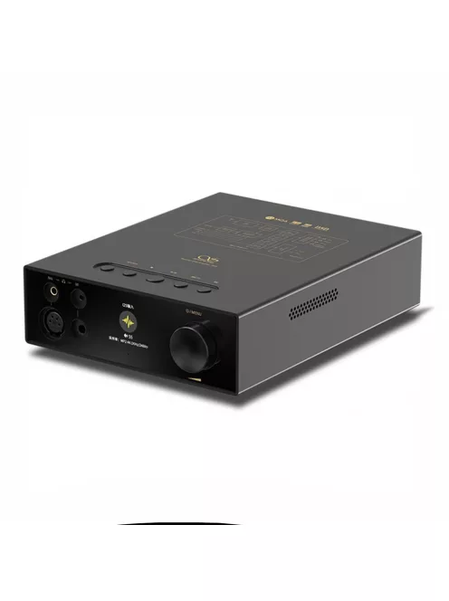 SHANLING EH3 - DAC desktop cu amplificare pentru căști și streamer WiFi Bluetooth 5 aptX HD LDAC 32bit 768kHz DSD512 - Negru