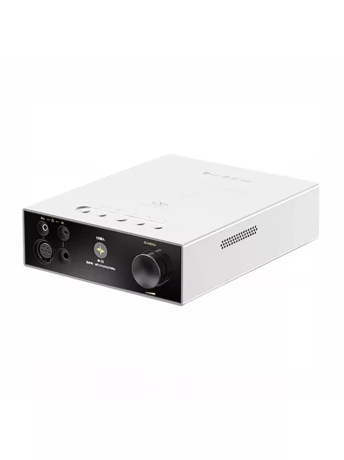 SHANLING EH3 - DAC desktop cu amplificare pentru căști și streamer WiFi Bluetooth 5 aptX HD LDAC 32bit 768kHz DSD512 - Argint