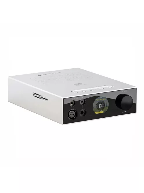 SHANLING EH3 - DAC desktop cu amplificare pentru căști și streamer WiFi Bluetooth 5 aptX HD LDAC 32bit 768kHz DSD512 - Argint