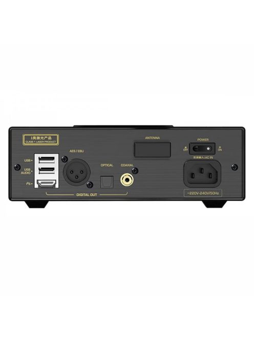 SHANLING ET3 - Desktop CD Player Transport WiFi Bluetooth 5 aptX HD LDAC MQA-CD 32bit 768kHz DSD512 - Black