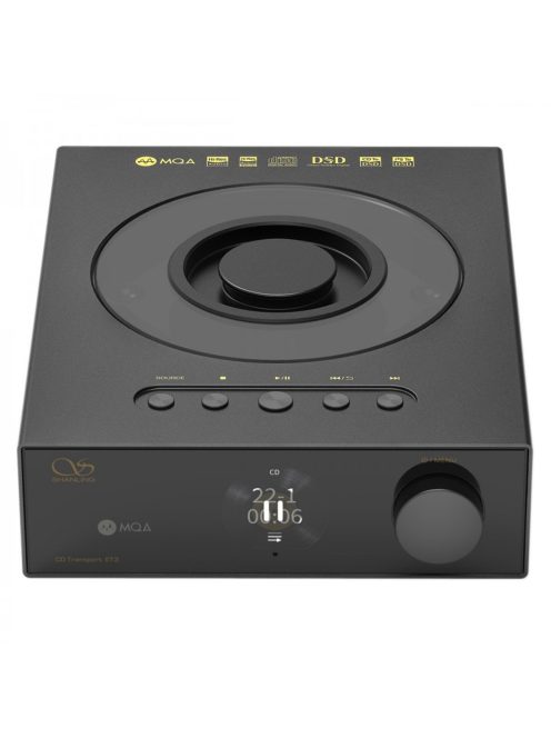 SHANLING ET3 - Desktop CD Player Transport WiFi Bluetooth 5 aptX HD LDAC MQA-CD 32bit 768kHz DSD512 - Black