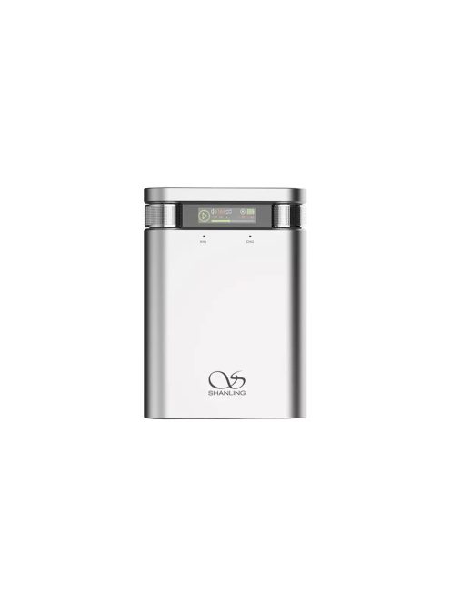 SHANLING H2 - DAC portabil și amplificator pentru căști cu player muzical Bluetooth 5.0 LDAC 32bit 384kHz DSD256 - Argint