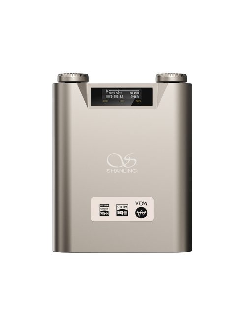 SHANLING H5 - Portable DAC and Amplifier with Audio Player Bluetooth 5.0 LDAC 32bit 768kHz DSD512 MQA - Titanium