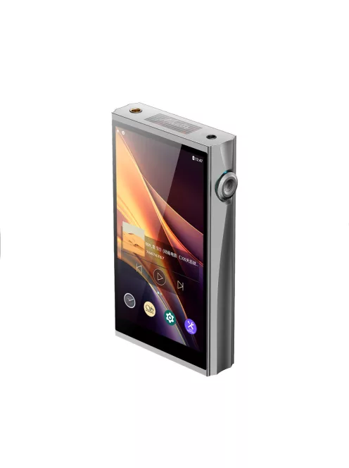 SHANLING M7T MASTER - Portable Audio Player with Tube Amplifier WiFi Bluetooth 5 LDAC 32bit 768kHz DSD1024 - Ultimate Grey