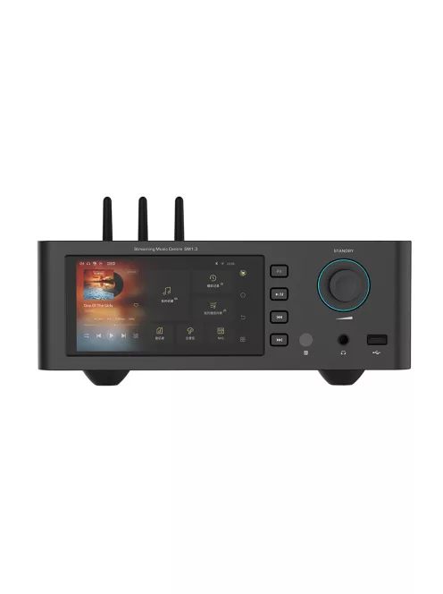 SHANLING SM1.3 - Desktop Streamer DAC Headphone Amplifier WiFi Bluetooth 5.2 aptX HD LDAC MQA 32bit 768khz DSD512 - Black