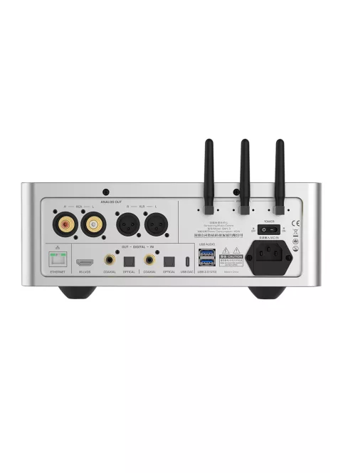 SHANLING SM1.3 - Desktop Streamer DAC Headphone Amplifier WiFi Bluetooth 5.2 aptX HD LDAC MQA 32bit 768khz DSD512 - Silver