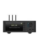 SHANLING SM1.3R - Desktop Streamer R2R DAC Headphone Amplifier WiFi Bluetooth 5.2 aptX HD LDAC MQA 32bit 768khz DSD512 - Black