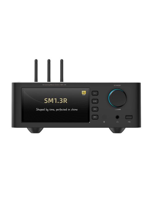 SHANLING SM1.3R - Desktop Streamer R2R DAC Headphone Amplifier WiFi Bluetooth 5.2 aptX HD LDAC MQA 32bit 768khz DSD512 - Black