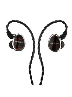   SIVGA NIGHTINGALE - Single Planar Driver In-ear Monitor Earphones with Silver Plated Copper 2-Pin Cable