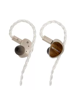   SIVGA AUDIO QUE UTG - Single Dynamic Driver In-ear Monitor Earphones with Flat Glass Diaphragm and Silver Plated Copper 2-Pin Cable