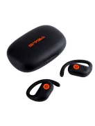 SIVGA AUDIO SO1 - Truly Wireless (TWS) On-ear Sports Earphones with Wireless Charging (Qi) Bluetooth 5.3 IPX5 - Black