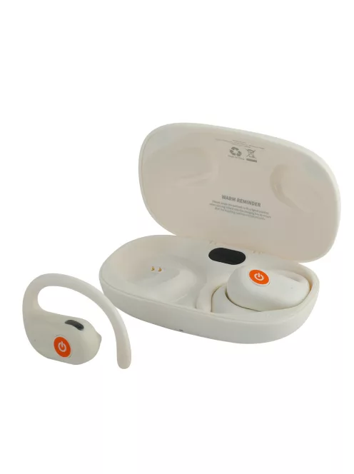 SIVGA AUDIO SO1 - Truly Wireless (TWS) On-ear Sports Earphones with Wireless Charging (Qi) Bluetooth 5.3 IPX5 - White