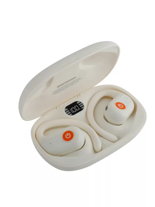 SIVGA AUDIO SO1 - Truly Wireless (TWS) On-ear Sports Earphones with Wireless Charging (Qi) Bluetooth 5.3 IPX5 - White