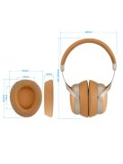 SIVGA AUDIO SV021 PRO - Over-ear Closed-Back Dynamic Headphones with Detachable 3.5 mm Cable - Beecwood