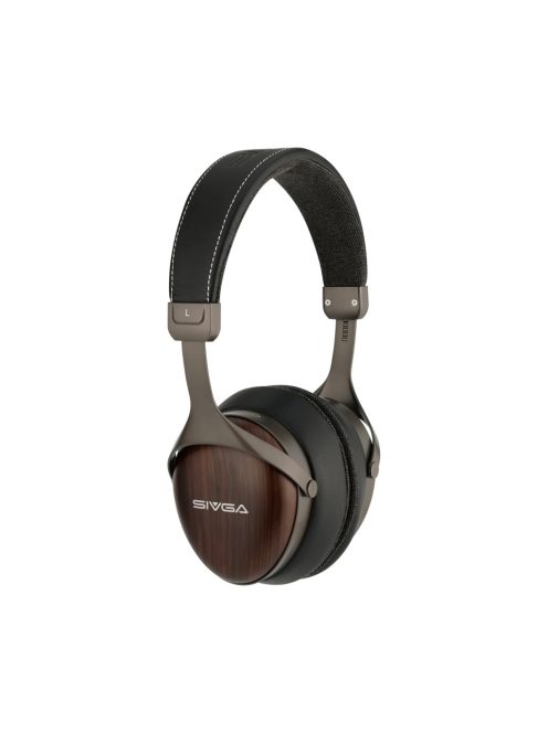 SIVGA AUDIO SV021 PRO - Over-ear Closed-Back Dynamic Headphones with Detachable 3.5 mm Cable - Zebrawood