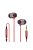 SOUNDMAGIC E10 - Hochwertige Stereo-Multi-Award-Gewinner In-Ear-Kopfhörer - Rot