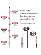 SOUNDMAGIC E10 - Stereo high quality multi award winner In-Ear headphones - Gold