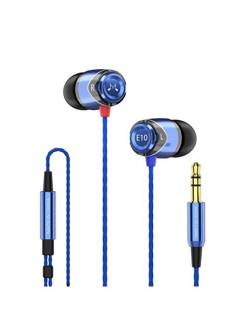 SOUNDMAGIC E10 - Stereo high quality multi award winner In-Ear headphones - Blue