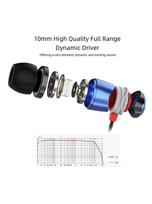 SOUNDMAGIC E10 - Stereo high quality multi award winner In-Ear headphones - Blue