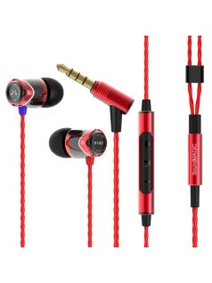   SOUNDMAGIC E10C  - Stereo high quality multi award winner In-Ear headphones with Mic. - Red