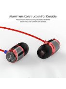 SOUNDMAGIC E10C  - Stereo high quality multi award winner In-Ear headphones with Mic. - Red