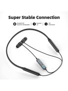 SOUNDMAGIC E11BT - High quality Bluetooth® 5.0 24 Bit DAC neckband In-Ear headphones, with extra long battery time - Black