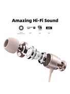 SOUNDMAGIC E11BT - High quality Bluetooth® 5.0 24 Bit DAC neckband In-Ear headphones, with extra long battery time - Pink