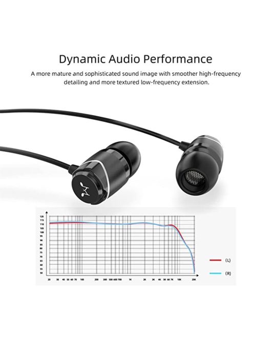SOUNDMAGIC E11D - Stereo Type-C connector 24Bit DAC digital In-Ear headphones with Mic. - Gunmetal