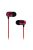 SOUNDMAGIC E50 - Stereo hochwertiger In-Ear Kopfhörer für detailreiche Musik - Rot