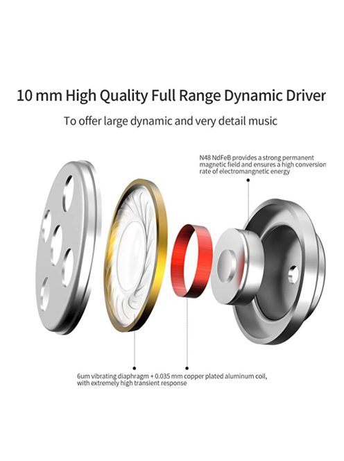 SOUNDMAGIC E50 - Stereo high quality In-Ear headphones for detailed music - Blue