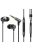 SOUNDMAGIC E50C - Hochwertiger Stereo-In-Ear-Kopfhörer für detailreiche Musik mit Mikrofon. - Gunmetal