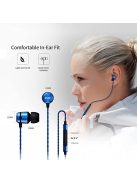 SOUNDMAGIC E50C - Stereo high quality In-Ear headphones for detailed music with Mic. - Blue