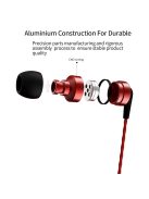 SOUNDMAGIC E80C - Stereo flagship In-Ear headphones for music enthusiasts with Mic. - Red