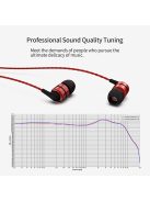 SOUNDMAGIC E80C - Stereo flagship In-Ear headphones for music enthusiasts with Mic. - Red
