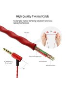 SOUNDMAGIC E80C - Stereo flagship In-Ear headphones for music enthusiasts with Mic. - Red