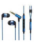 SOUNDMAGIC E80C - Stereo flagship In-Ear headphones for music enthusiasts with Mic. - Blue
