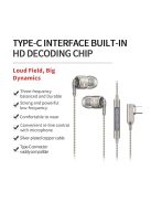 SOUNDMAGIC E80D - Single Dynamic Driver In-ear Earphone with Type-C Connector - Gunmetal