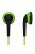 SOUNDMAGIC EP10 - Stereo earbud style headphones - Black-Green
