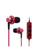 SOUNDMAGIC ES20BT - Bluetooth® extra bass custom driver In-Ear headphones  - Red