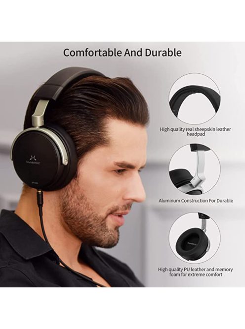 SOUNDMAGIC HP1000 - Closed Back Hi-Fi Headphones