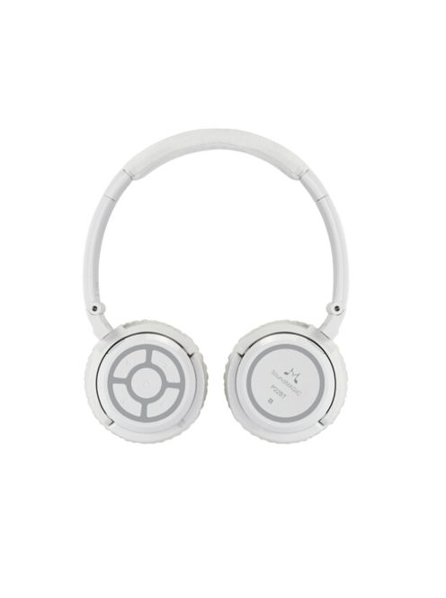 SOUNDMAGIC P22BT - Bluetooth® portable extra bass On-Ear headphones with carrying case  - White